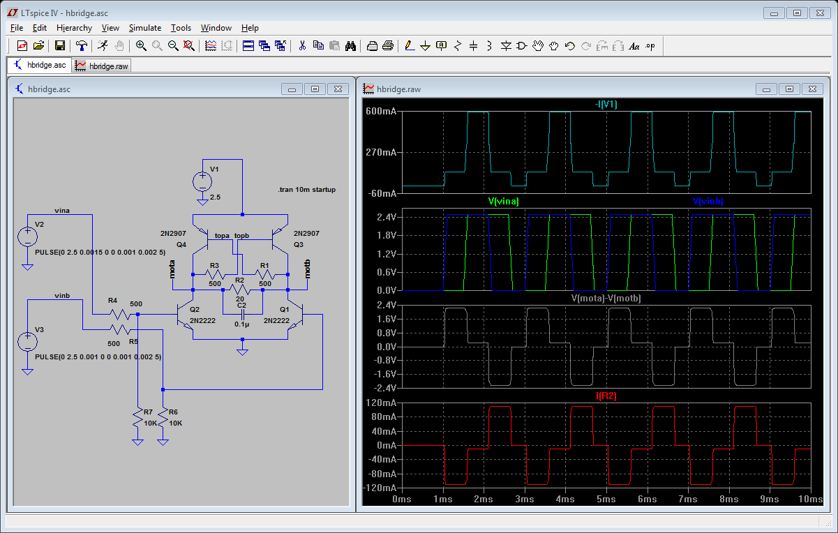 H-Bridge Simulation